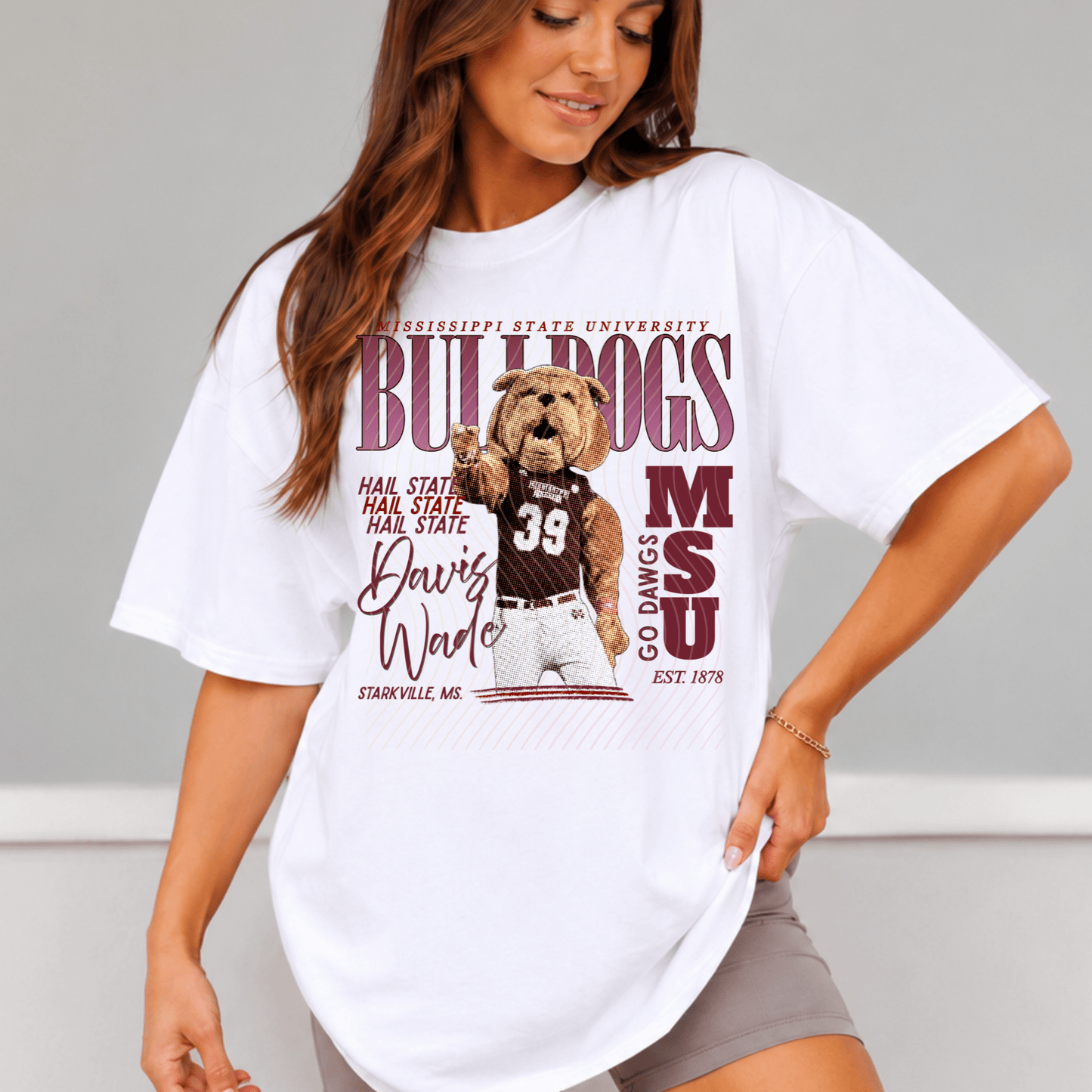 Bulldogs Comfort Colors Shirt, Trendy Dawgs College Football Tee - EMORY PAGE