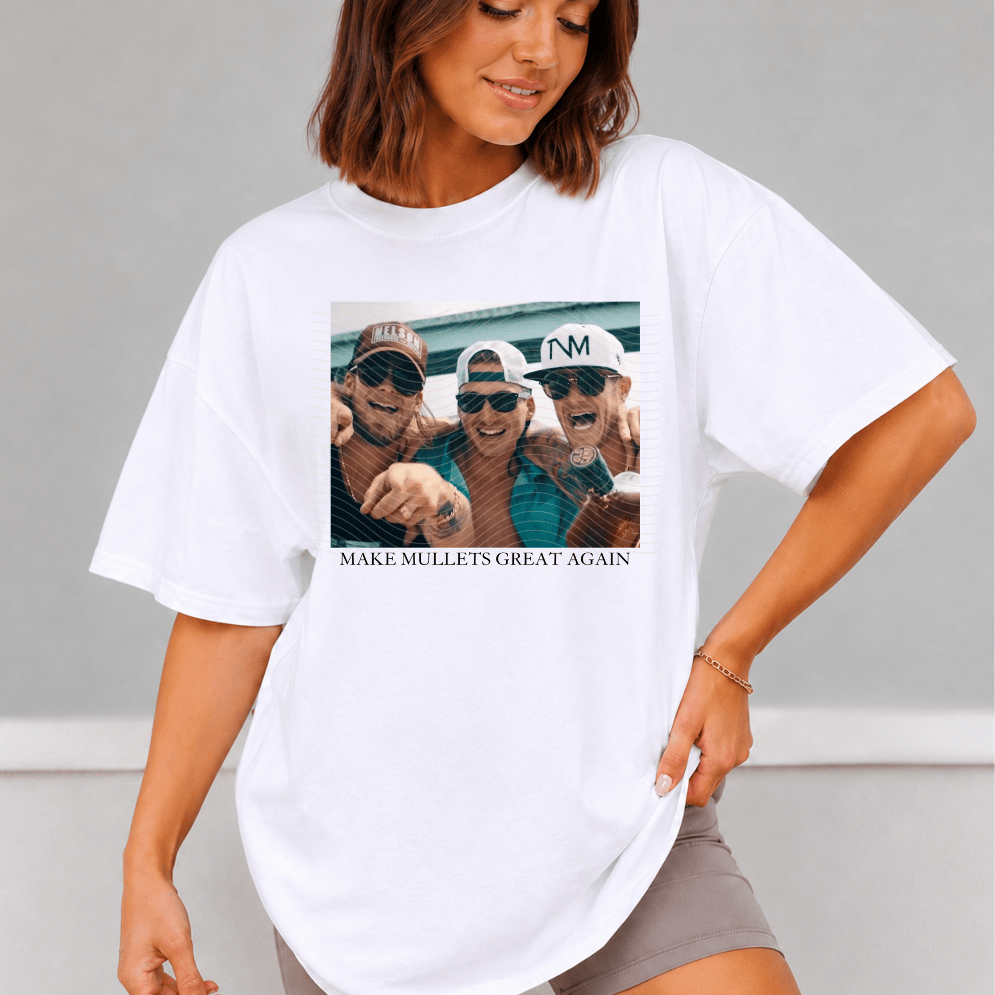 Make Mullets Great Again Comfort Colors Shirt, Trendy Country Concert Musical Tee - EMORY PAGE