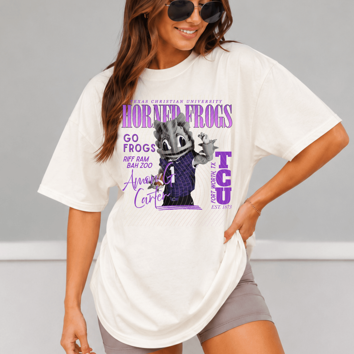 Frogs Comfort Colors Shirt, Trendy Mascot College Football Tee - EMORY PAGE