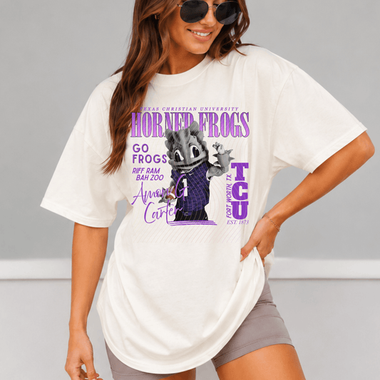 Frogs Comfort Colors Shirt, Trendy Mascot College Football Tee - EMORY PAGE