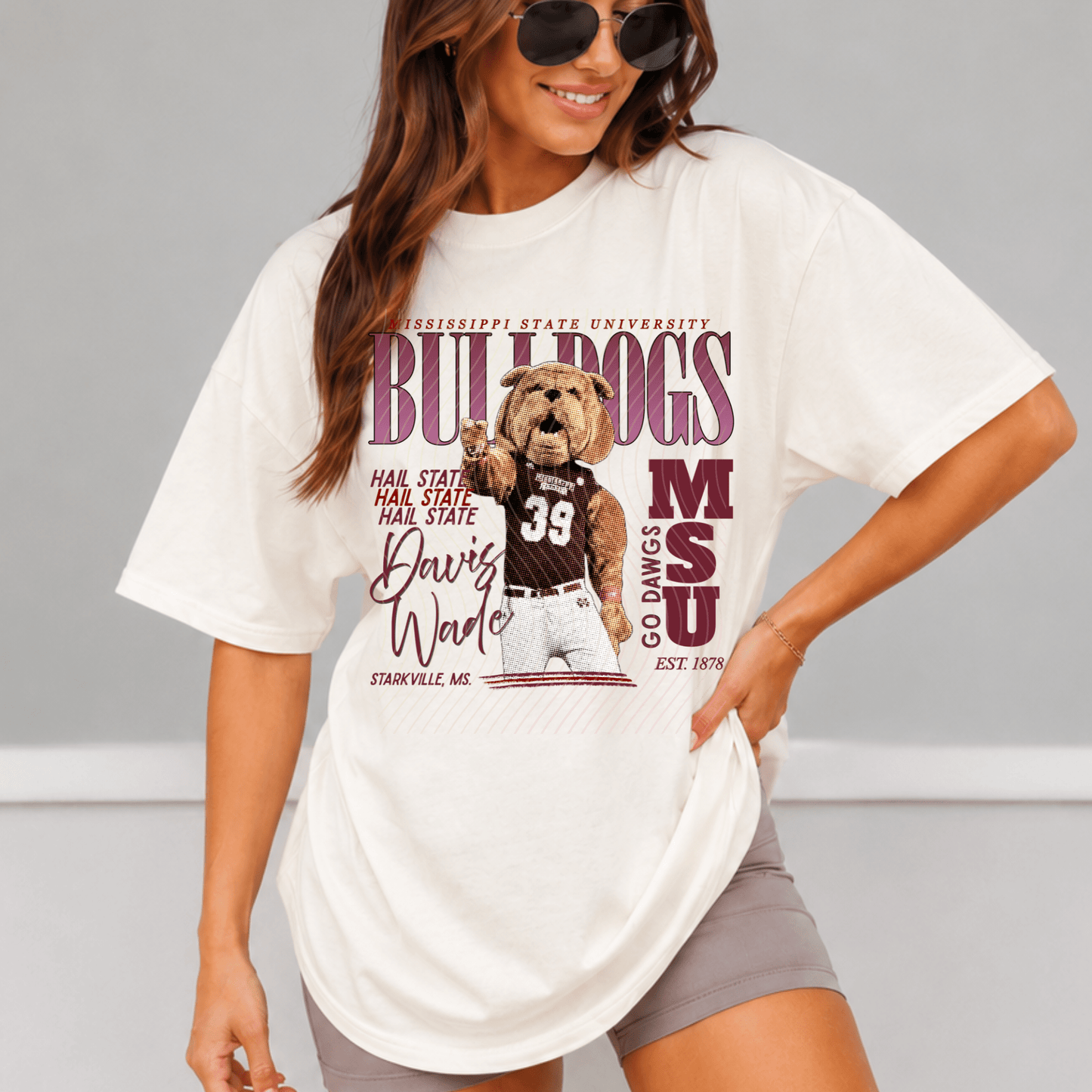 Bulldogs Comfort Colors Shirt, Trendy Dawgs College Football Tee - EMORY PAGE
