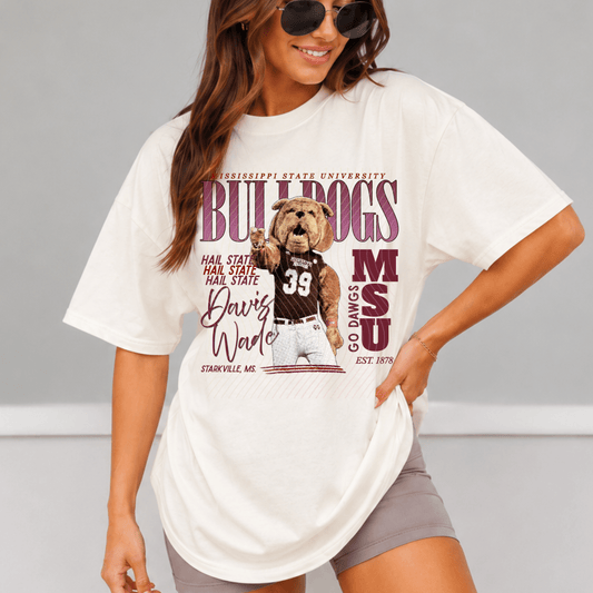 Bulldogs Comfort Colors Shirt, Trendy Dawgs College Football Tee - EMORY PAGE