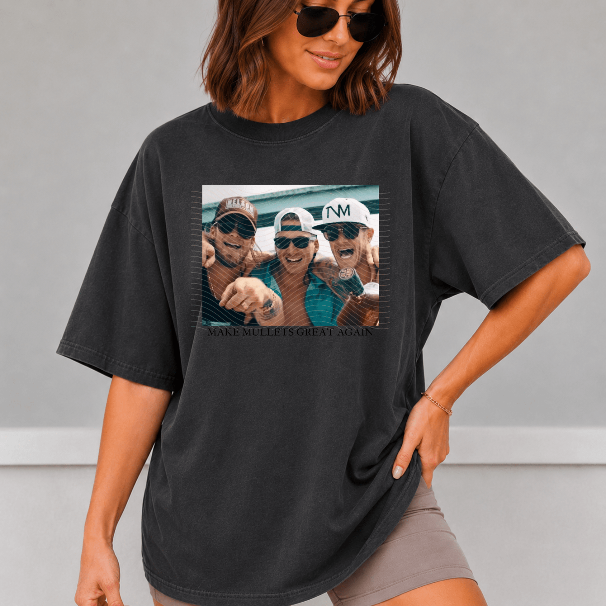 Make Mullets Great Again Comfort Colors Shirt, Trendy Country Concert Musical Tee - EMORY PAGE