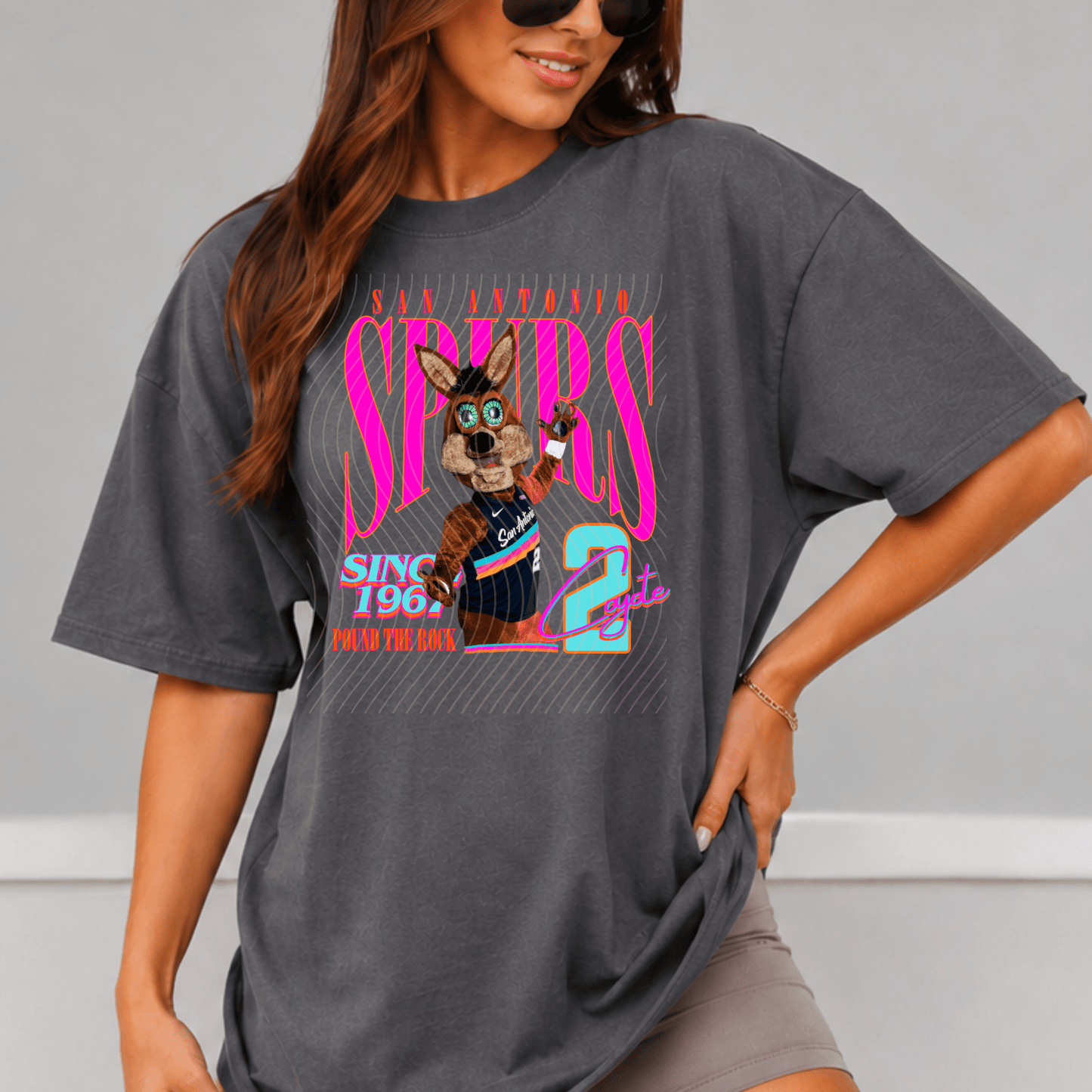 Spurs Comfort Colors Shirt, Trendy Basketball Y2K Tee - EMORY PAGE