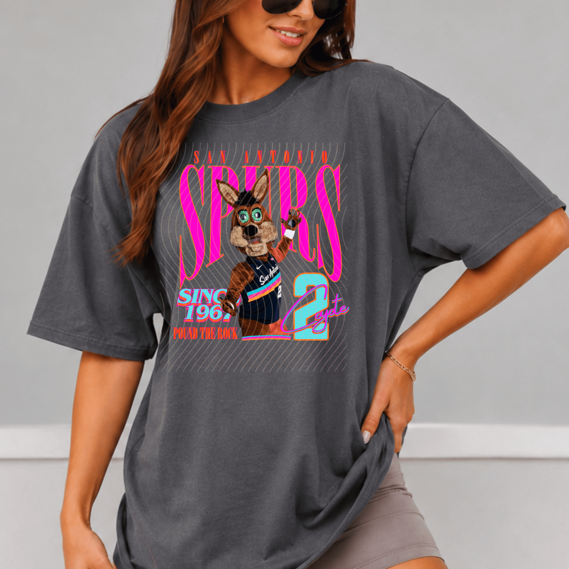 Spurs Comfort Colors Shirt, Trendy Basketball Y2K Tee - EMORY PAGE
